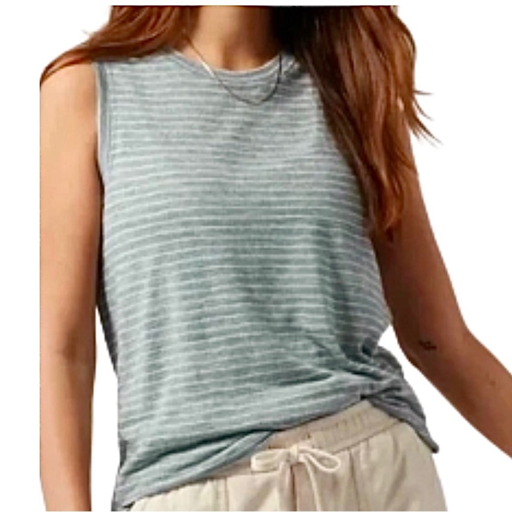 Athleta Breezy Stripes Tank Top